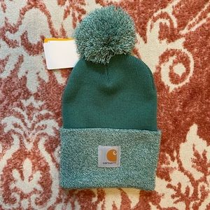 Carhartt Pom beanie hat NWT